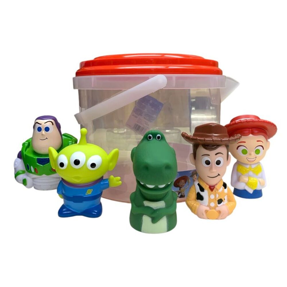 Licensed Character 5 Piece Bath Squirter Bucket Set - Toy Story